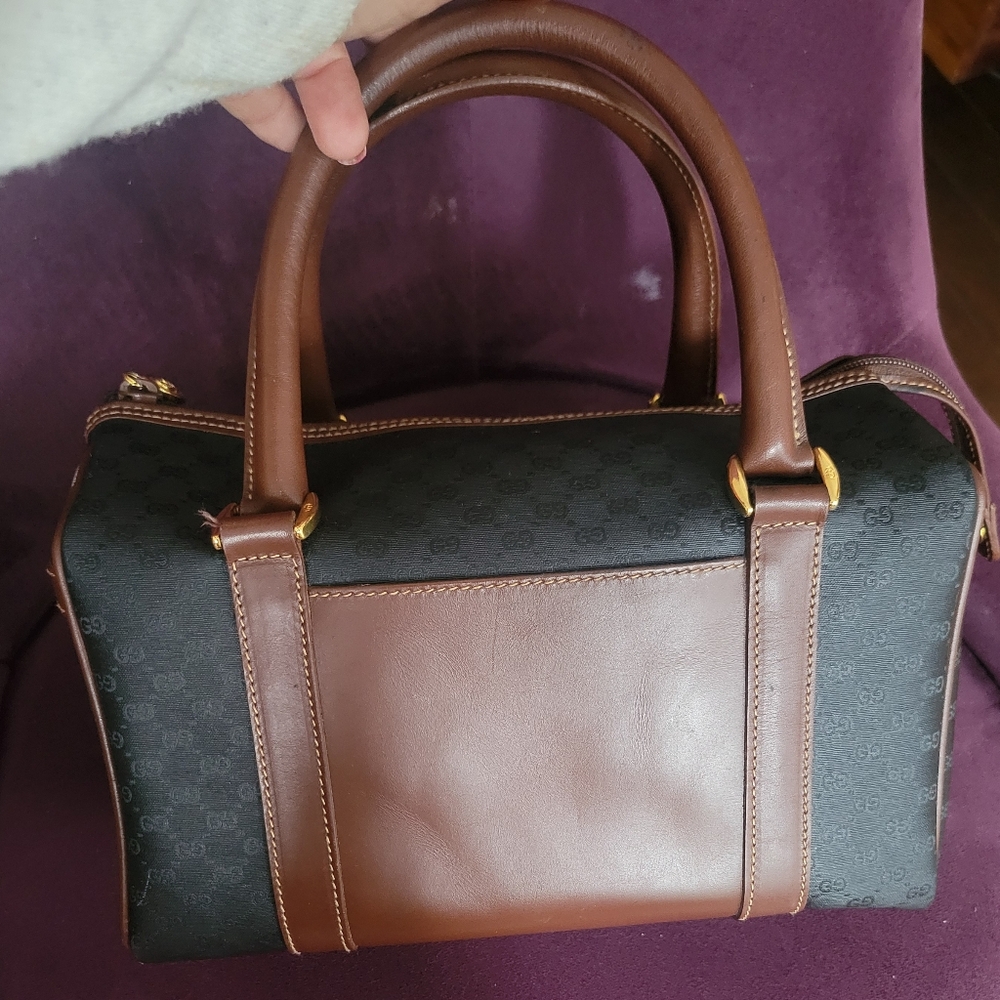 Vintage Gucci Boston-Style bag